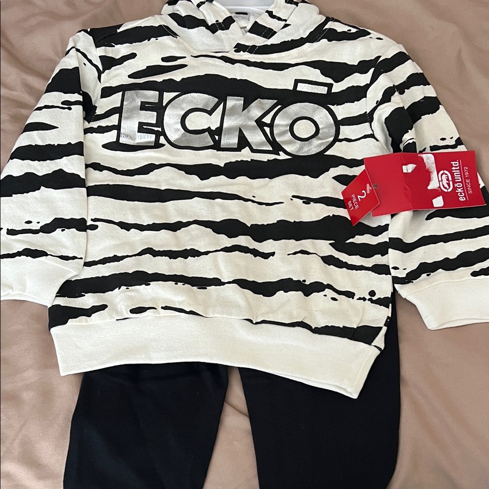Ecko Unlimited Black and White Kids Matching Set